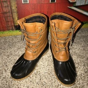Sperry water/rain duck boots